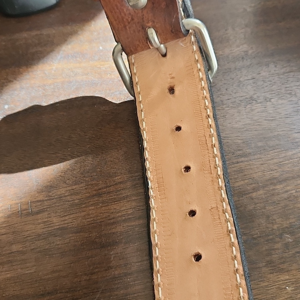 ACOSTA Personalized Leather belt Small - Picture 7 of 9